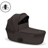 Cybex Chocolate Brown Balios S Lux Tpe Including Foldable Cot