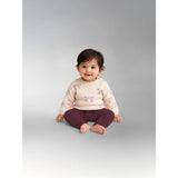 Name It Birch Bows In Mauve Shadows Nbfoana Ls Knit Box