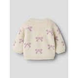 Name It Birch Bows In Mauve Shadows Nbfoana Ls Knit Box