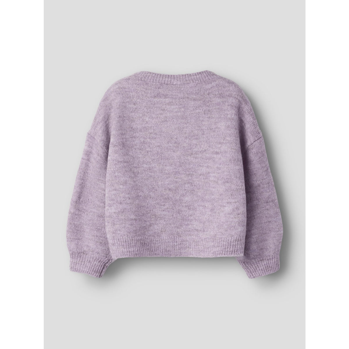 Name It Mauve Shadows Birch Hearts Nmfogusse Ls Knit