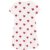 Petit Bateau MARSHMALLOW/TERKUIT Short Sleeves Dress