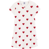 Petit Bateau MARSHMALLOW/TERKUIT Short Sleeves Dress