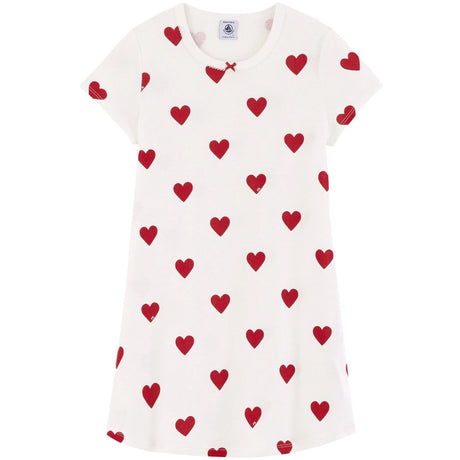 Petit Bateau MARSHMALLOW/TERKUIT Short Sleeves Dress