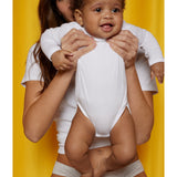 Petit Bateau White Long Sleeve Bodysuit 3-Pack
