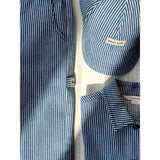 Konges Sløjd Blue Stripe Luc Shirt Jacket Gots