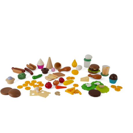 Dantoy Mixed Colours Classic Playfood-Sæt, 83 Dele