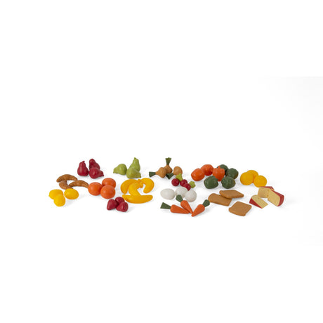 Dantoy Mixed Colours Classic Playfood-Sæt, 50 Dele