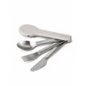 Haps Nordic Oyster Grey Kids Cutlery Set