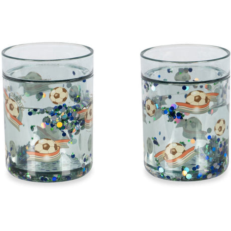 Konges Sløjd Off White/Kick It 2 Pack Glitter Cups