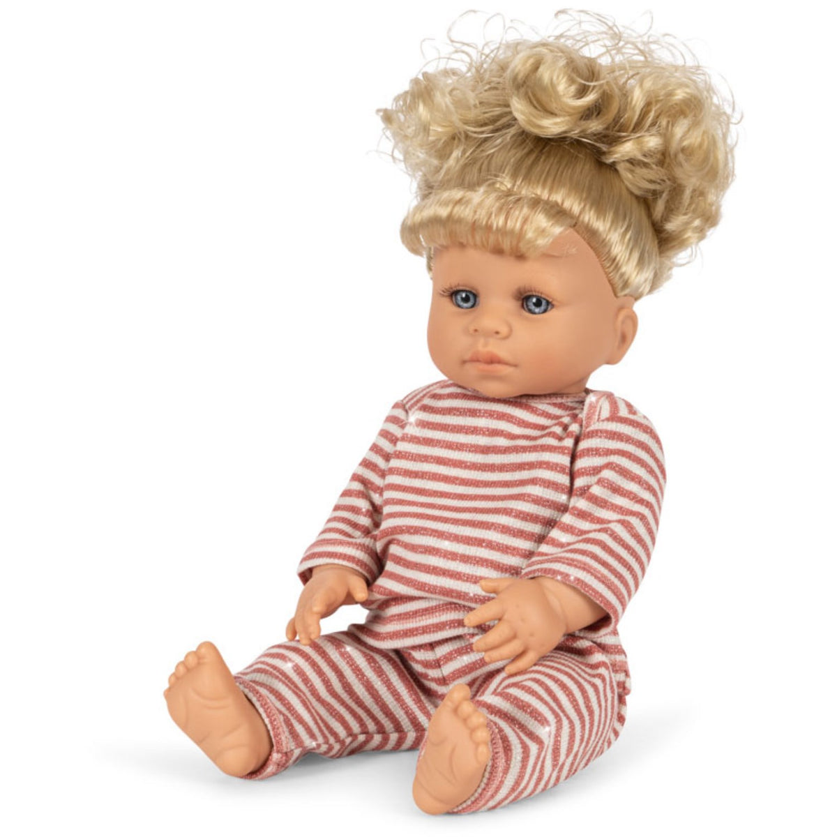Konges Sløjd Rose Cream Stripe Noemi Unicorn Doll