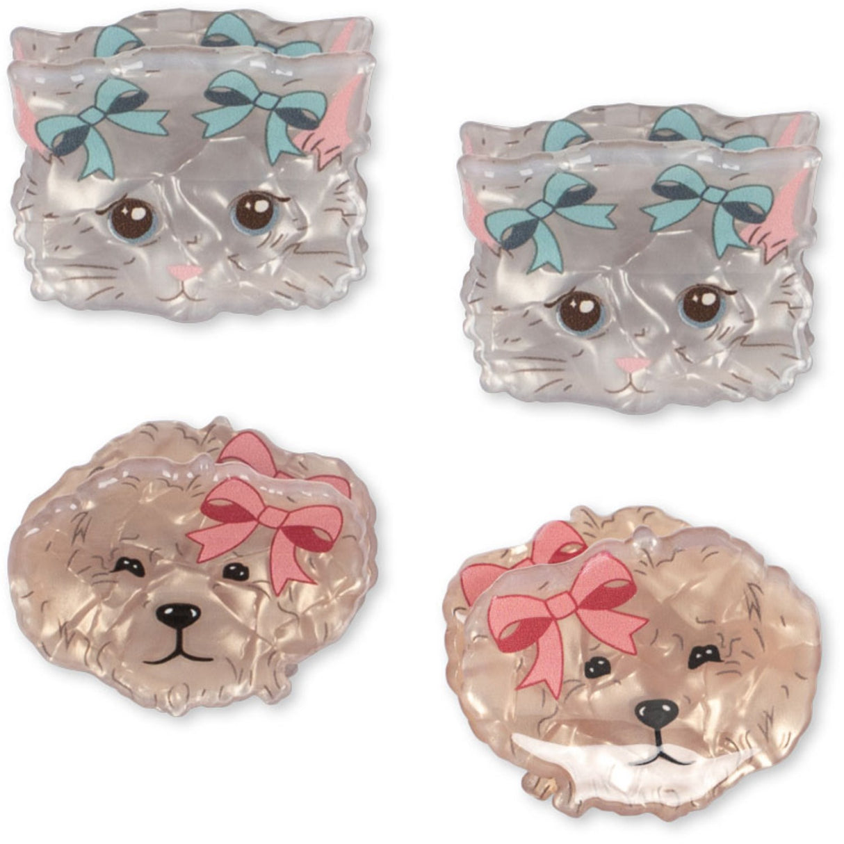 Konges Sløjd Multi 4 Pack Small Hair Claw