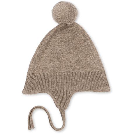 Konges Sløjd Light Brown Mattou Knit Helmet