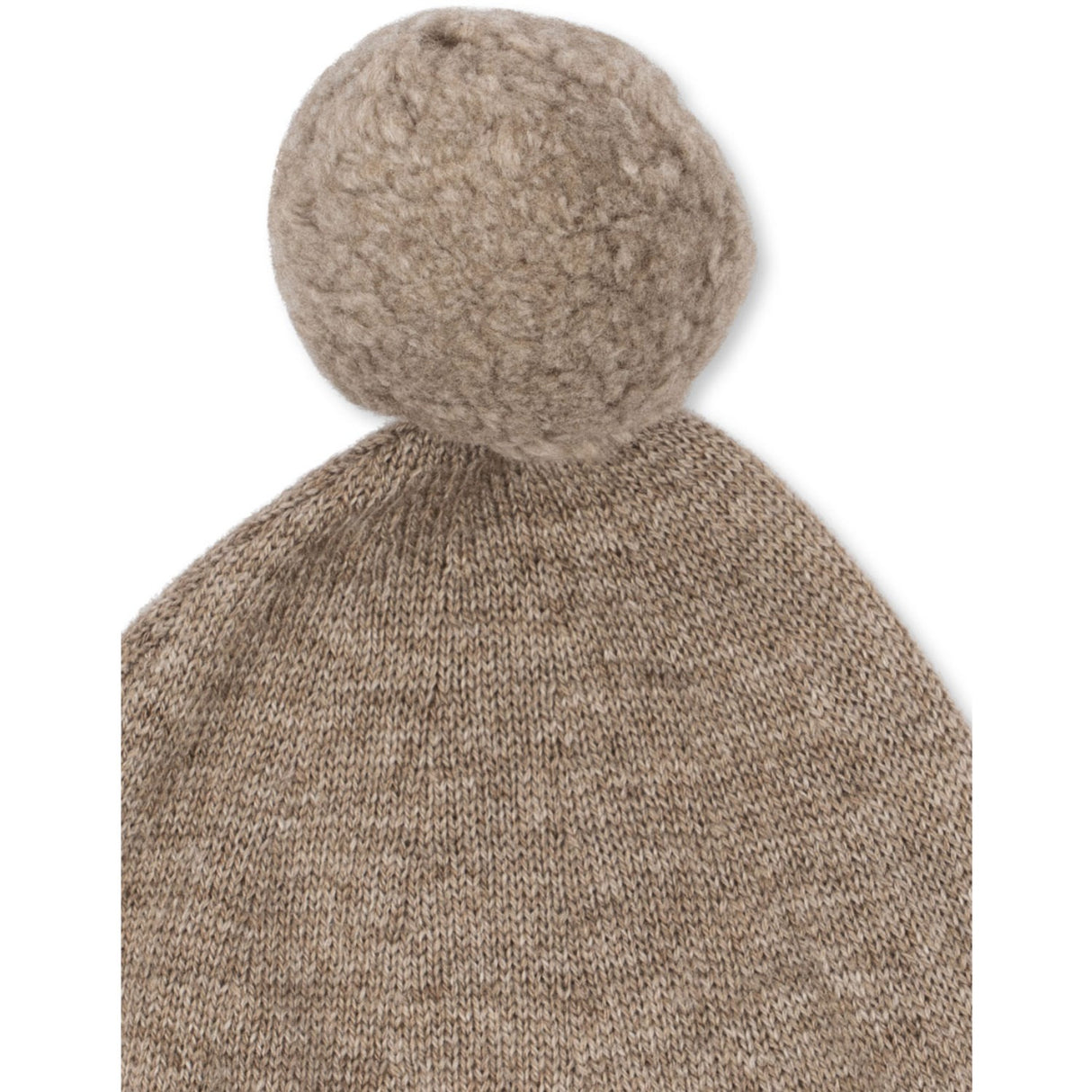 Konges Sløjd Light Brown Mattou Knit Helmet