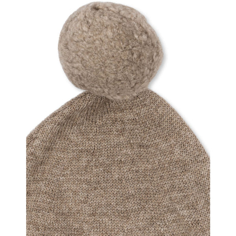 Konges Sløjd Light Brown Mattou Knit Helmet