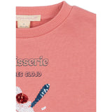 Konges Sløjd Peach Blossom Lou Sequin Sweatshirt Gots