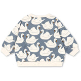 Konges Sløjd Swan Loupy Print Sweatshirt Gots