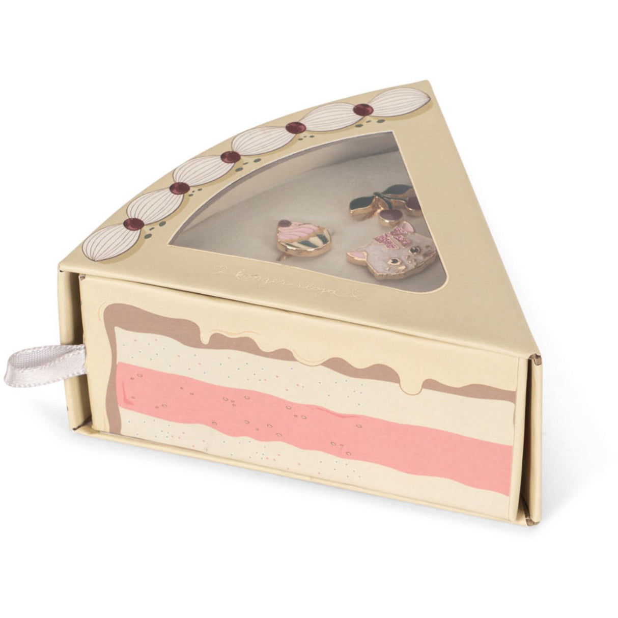 Konges Sløjd Gold Kitty Sweets Ring Set 6 Pcs