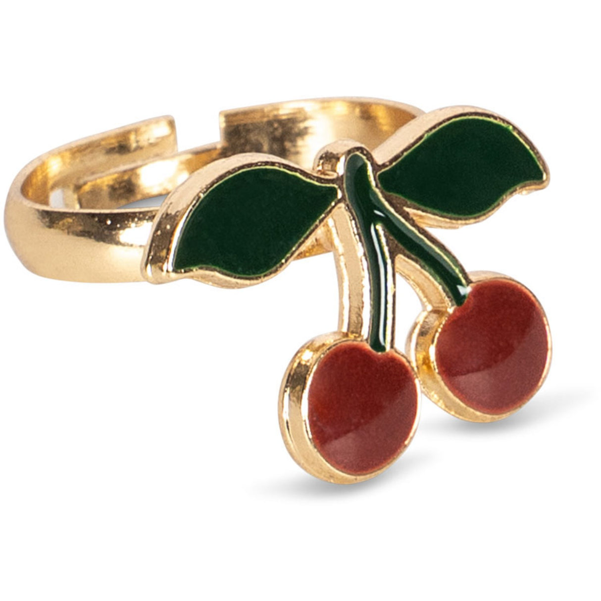 Konges Sløjd Gold Kitty Sweets Ring Set 6 Pcs
