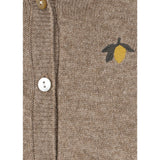 Konges Sløjd Light Brown Mattou Knit Onesie