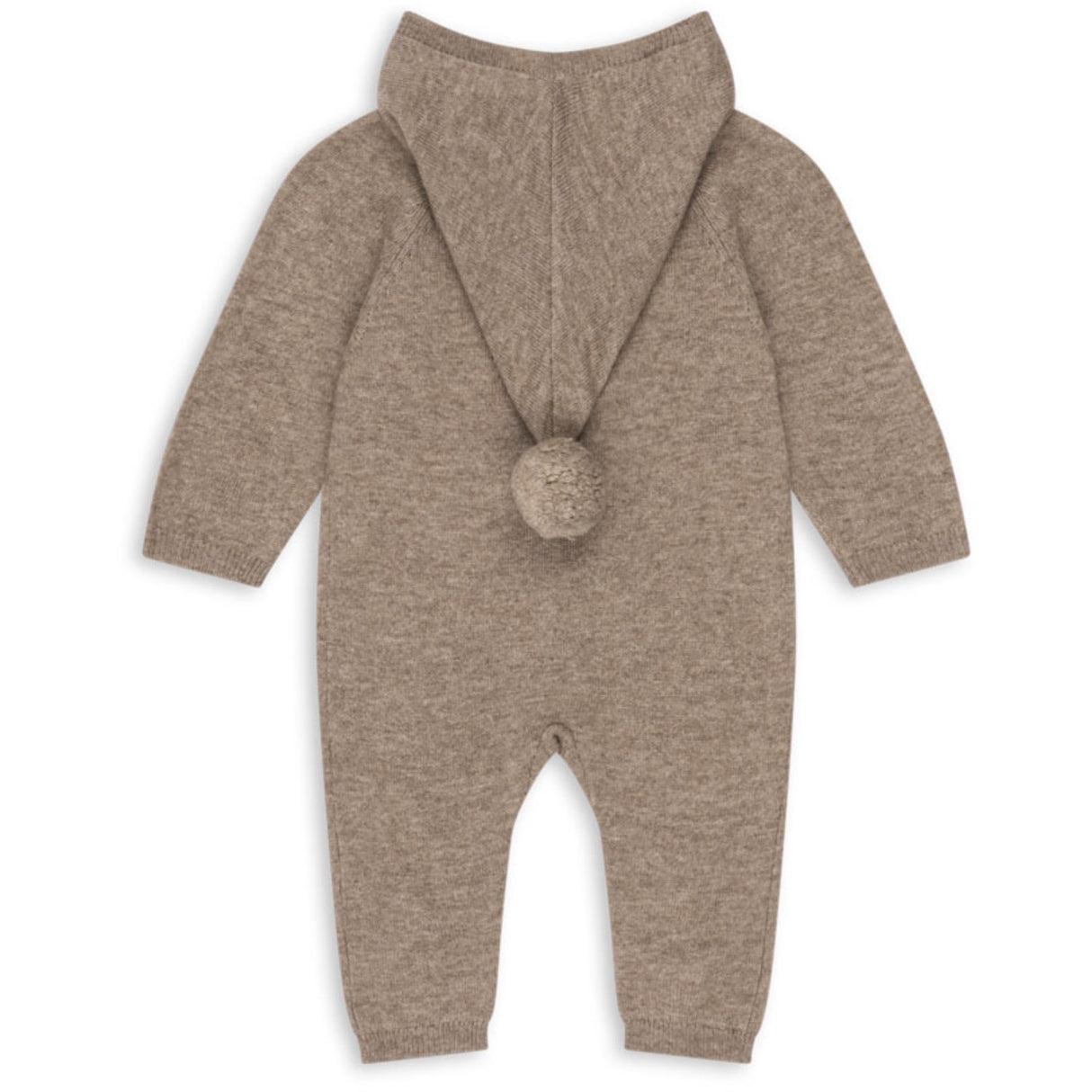 Konges Sløjd Light Brown Mattou Knit Onesie