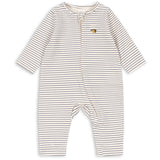 Konges Sløjd Stripe Como Basic Zip Onesie Gots