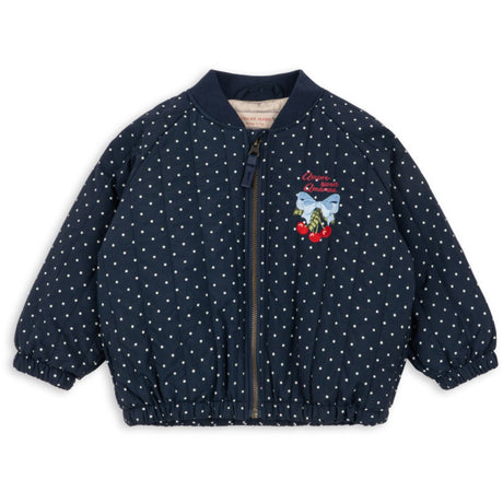 Konges Sløjd Dot Nuit Petite Juno Printed Dot Bomber Jacket