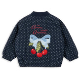 Konges Sløjd Dot Nuit Petite Juno Printed Dot Bomber Jacket