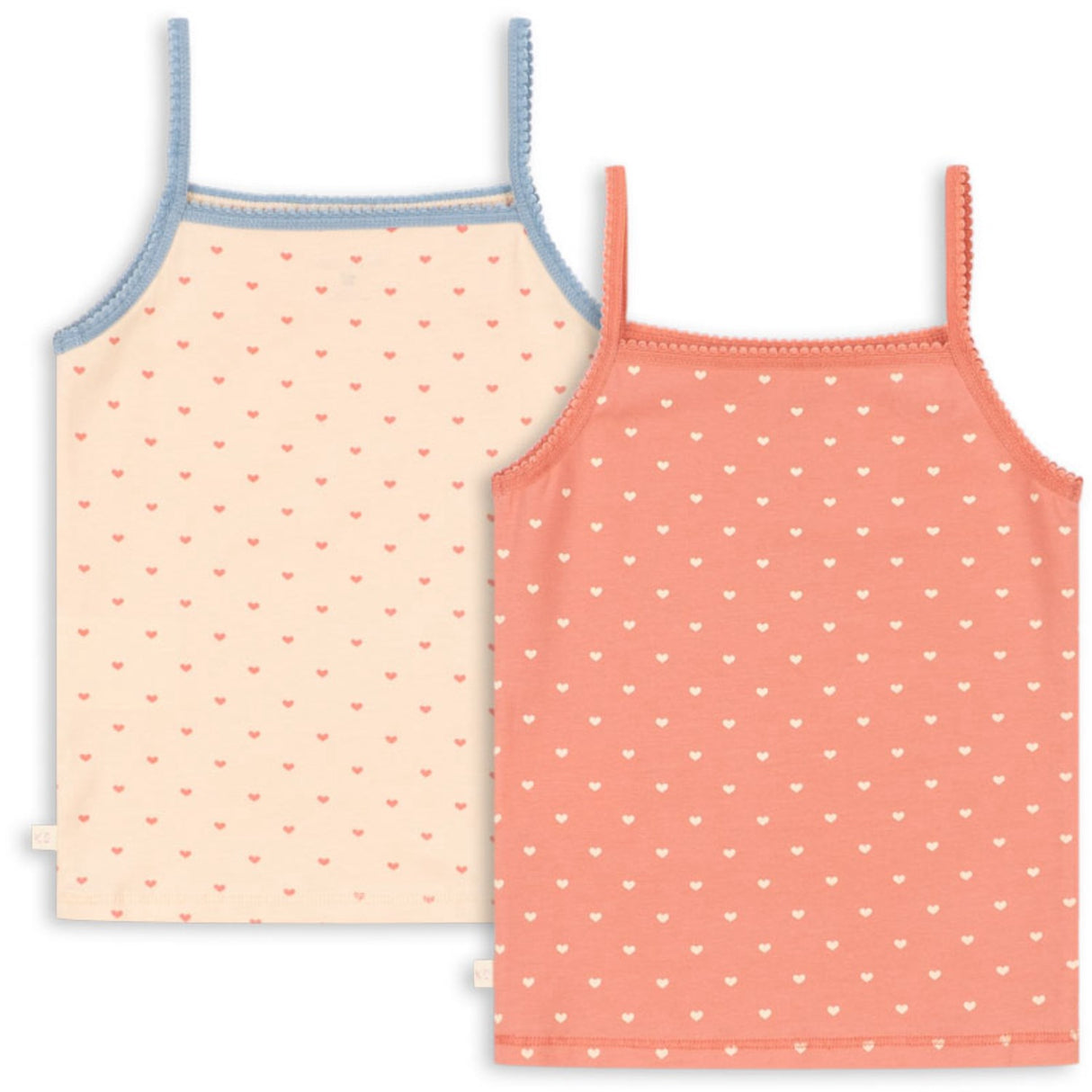 Konges Sløjd Coeur Lantana/Teddy Coeur Basic 2 Pack Strap Top Gots