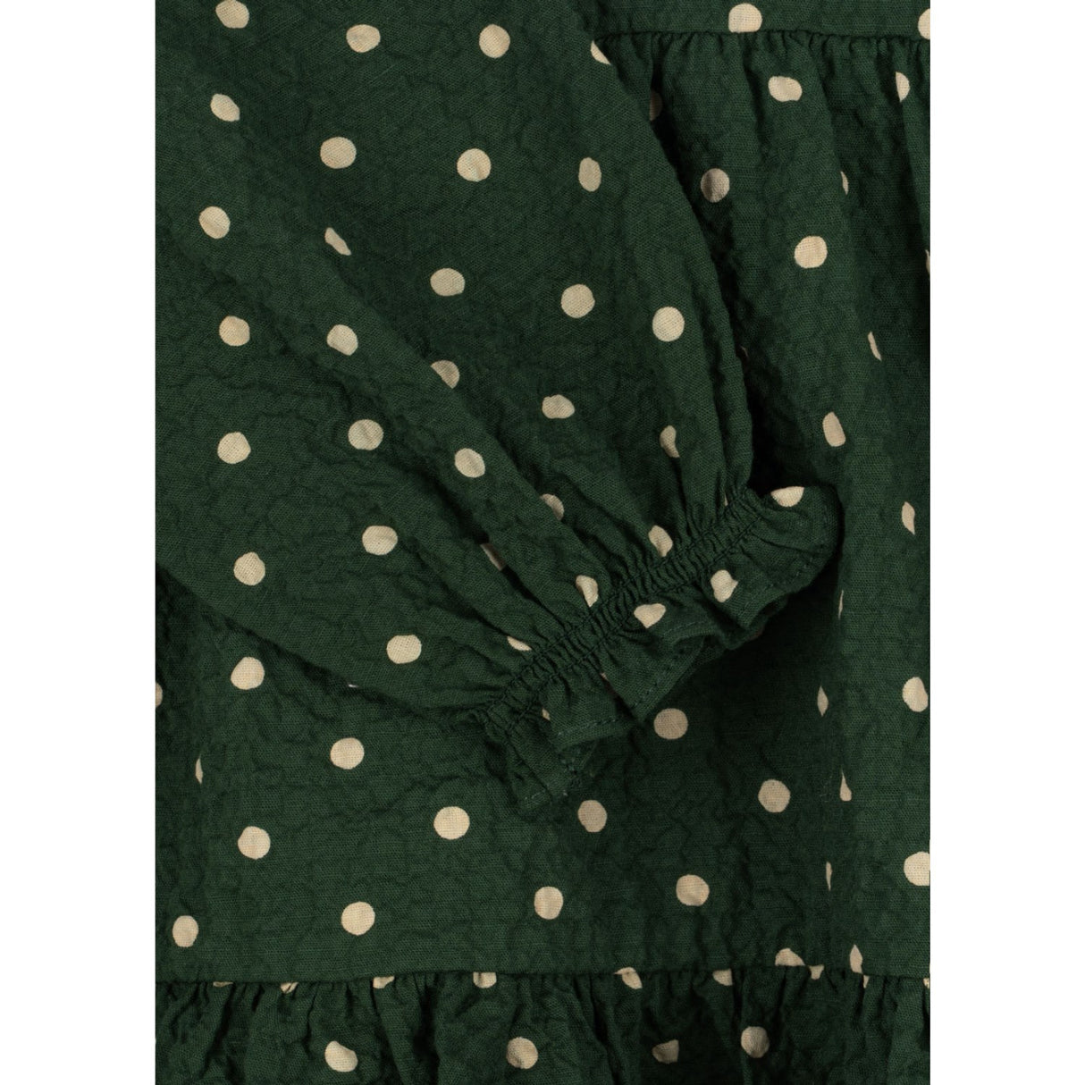 Konges Sløjd Dot Marseille Elin Ls Bow Dress Gots