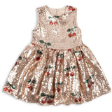 Konges Sløjd Ma Grande Cerise Blush Starla Sequin Dress