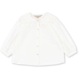 Konges Sløjd Optic White Rilo Collar Shirt Gots