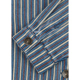Konges Sløjd Tricolore Bleu Magot Shirt Gots