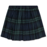 Konges Sløjd Green Check Checky Pleat Skirt Gots