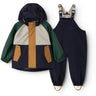 LIEWOOD Garden Green Multi Mix Manu Rainwear Set