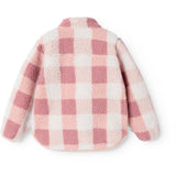 LIEWOOD Mega Check / Rose Blush Nolan Pile Jacket