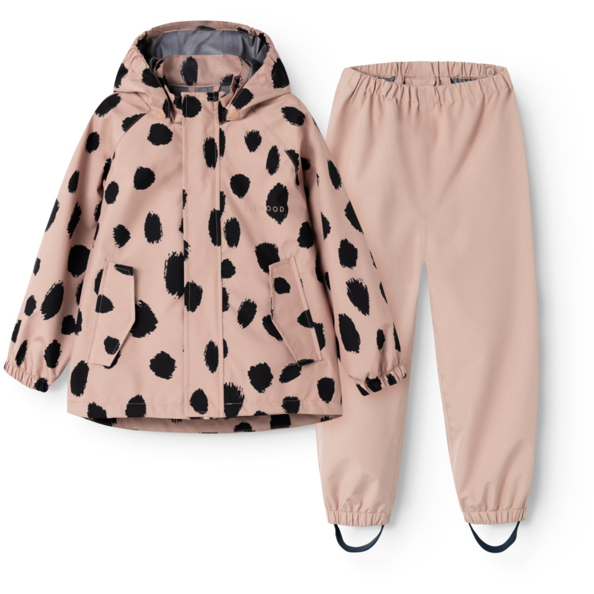 LIEWOOD Mega Leo Spot / Pale Tuscany Pedia Rainwear Set