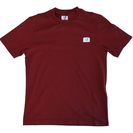 C.P. Company Borgogna Red T-Shirt Short Sleeve