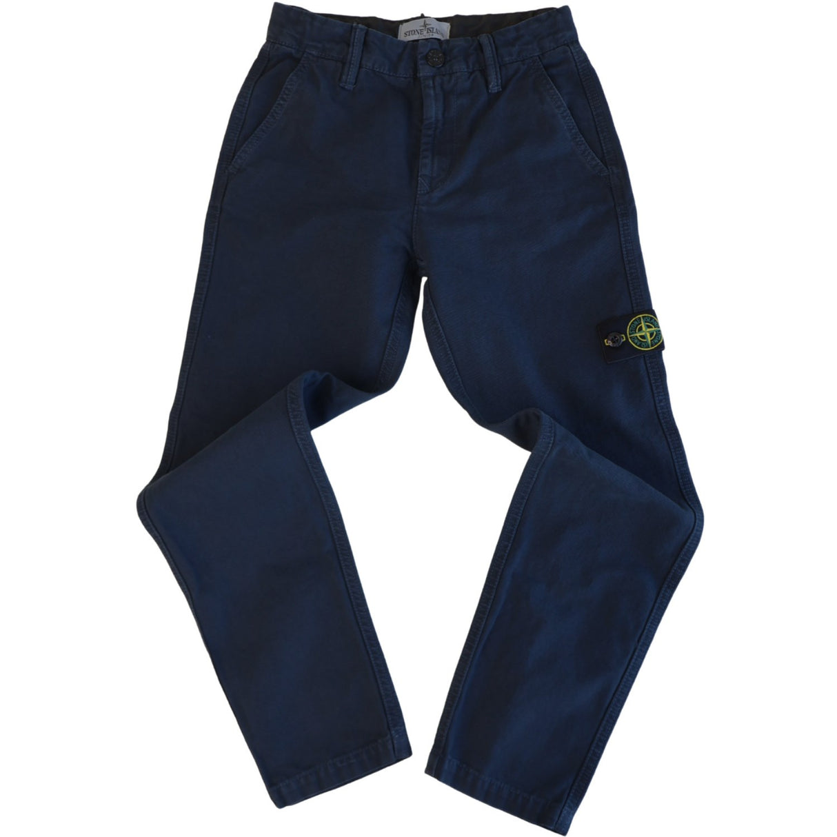 Stone Island Navy Blue Trousers