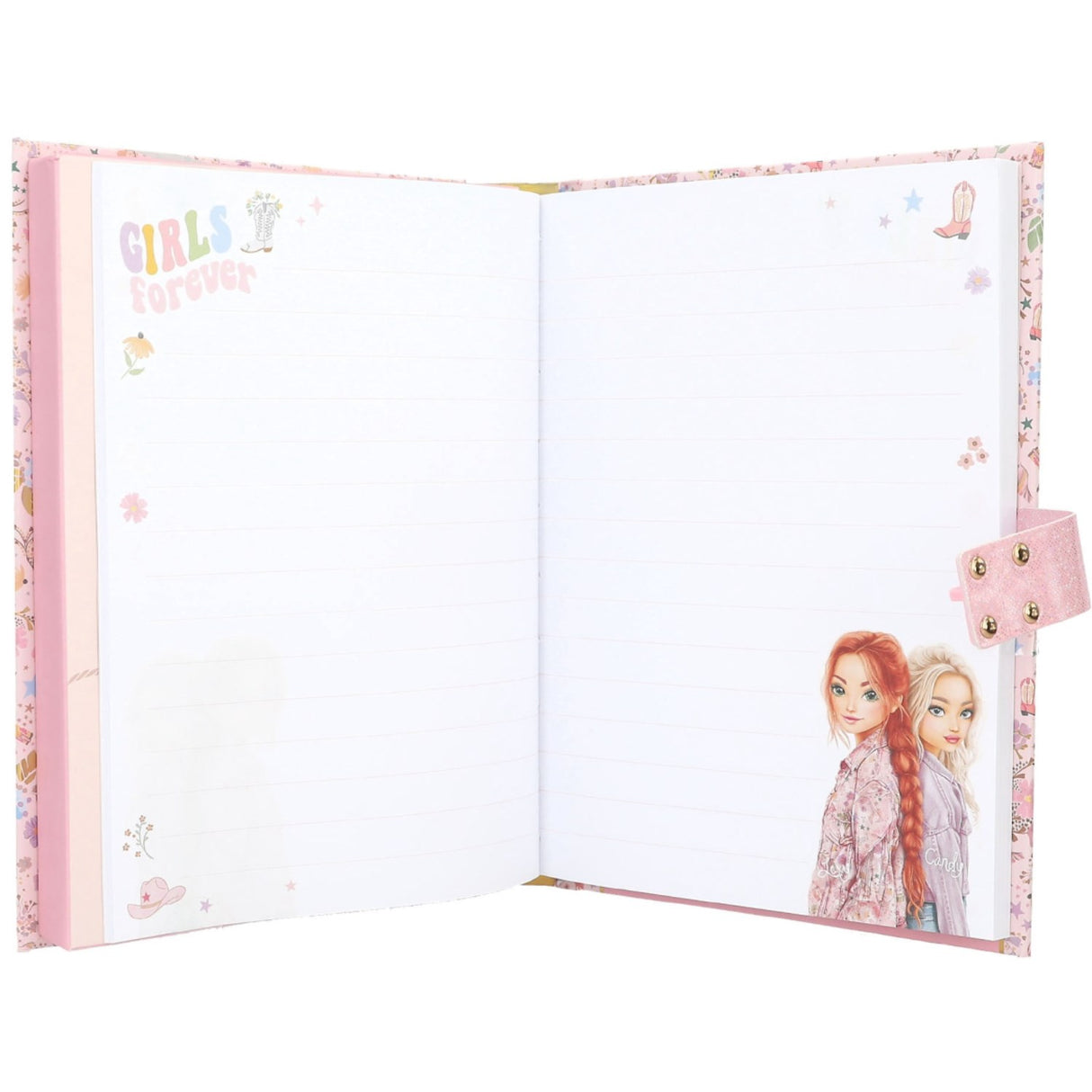 TOPModel Cowgirl Diary With Code And Sound