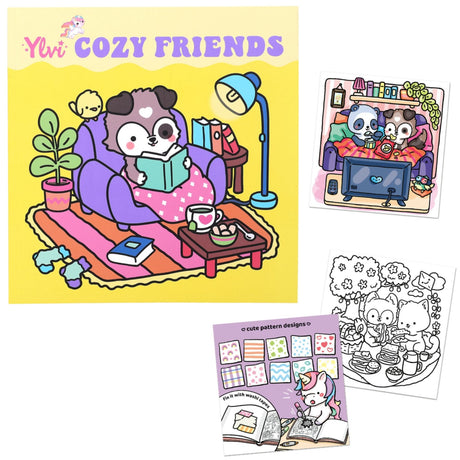 Ylvi COZY Friends Colouring Book