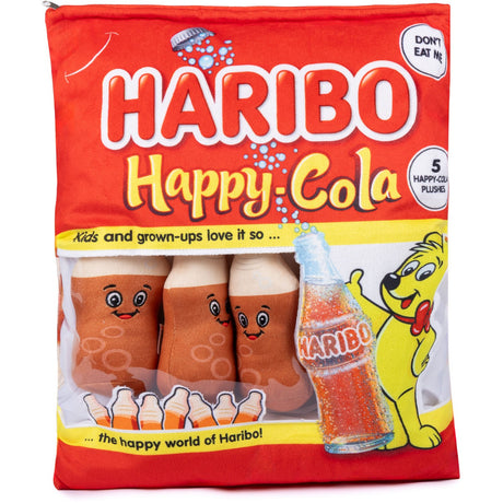 Haribo Plys Snack Bag Cola Bottles
