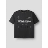 Name It Black Beauty Nkmtimo Ss Nreg Top