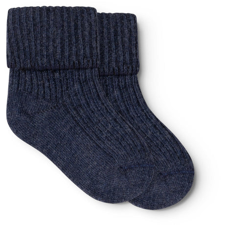 MarMar Blue Newborn Socks 2-pack Socks