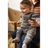 MarMar Light Grey Melange Newborn Socks 2-pack Socks