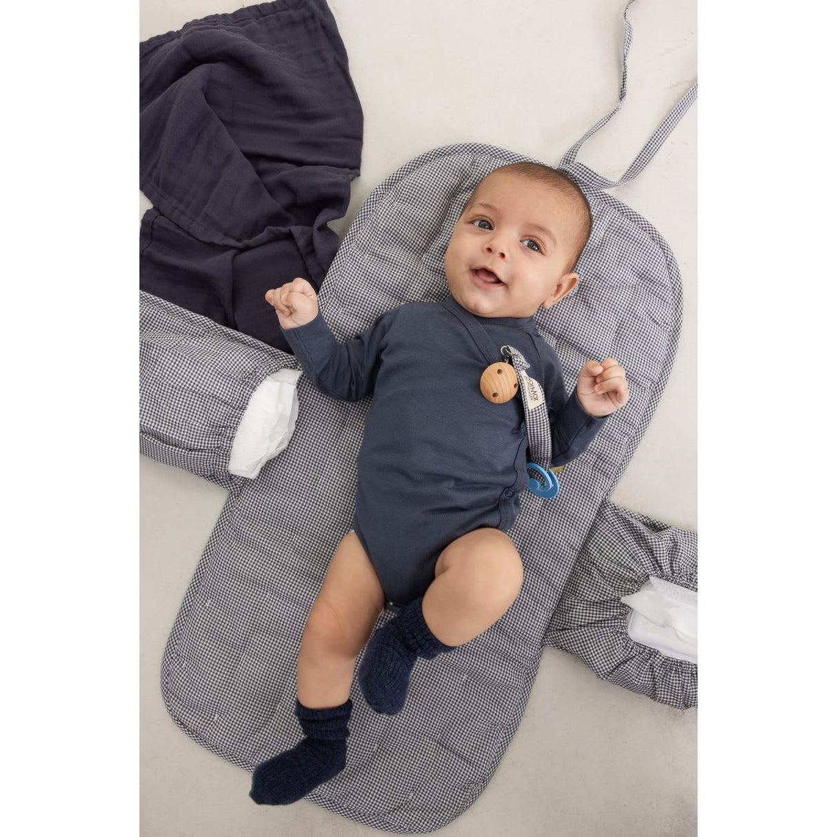 MarMar Blue Newborn Socks 2-pack Socks
