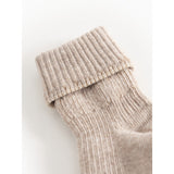 MarMar Light Beige Mel. Newborn Socks 2-pack Socks