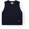Hust & Claire Blues Edi Wool Rib Knit