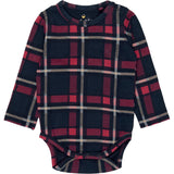 THE NEW Siblings Navy Blazer Check Tnsbholiday Tartan L_S Body