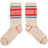 Bobo Choses Beige Bobo Choses Pop Long Socks