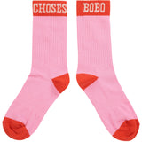 Bobo Choses Fuchsia Bobo Choses Pop Long Socks